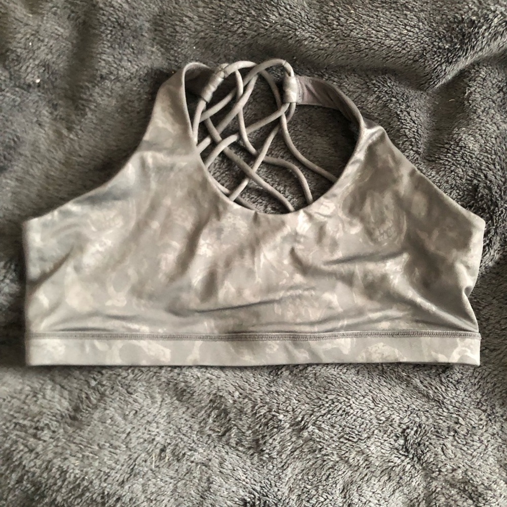 CVG Shadow Skulls XXL butterfly back bra